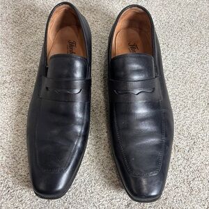 Florsheim Postino Moc Toe  Penny Loafer Mens 13EEE Black Leather Shoes